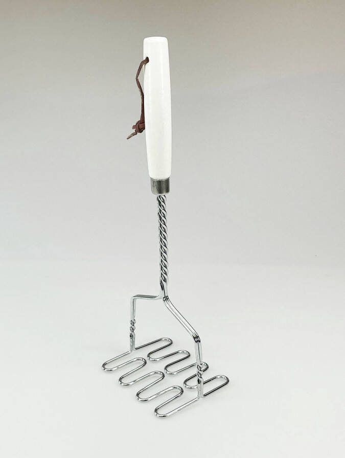 RZ-kookgerei Aardappelstamper 33 cm Stamppot stamper Wit