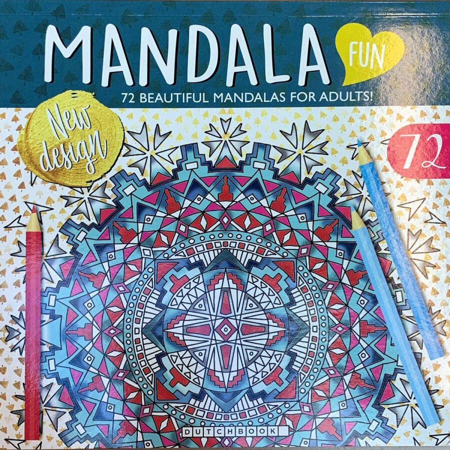 S&L Hygene Mandala kleurboek 72 kleurplaten mandala voor volwassenen Mandala fun Creatief