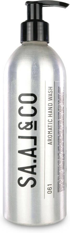 SA.AL&CO 061 Handzeep Hydrateert & Kalmeert Macadamianotenolie & Muntthee Vegan & Natuurlijk 350ml