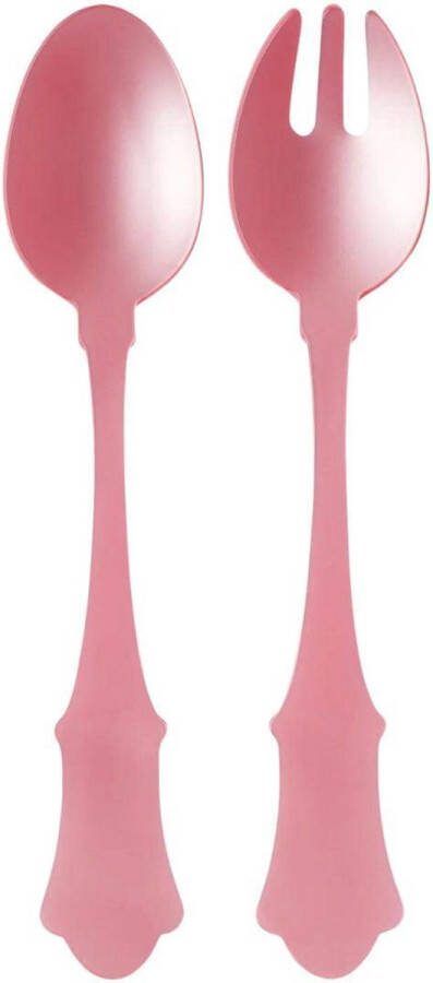 Sabre Saladebestek Honorine 2-delig Pink Besteksets