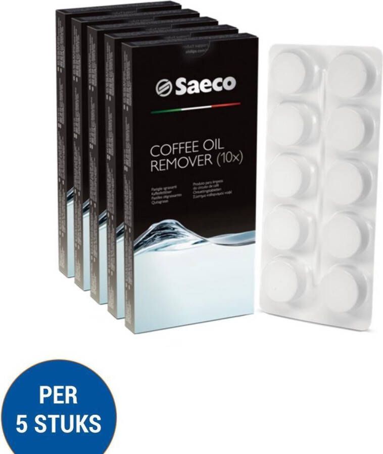 Saeco 5X CA6704 99 Reinigingstablet Coffee Oil Remover 5-Pack