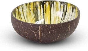 Safaary Coconut Bowl Geel Ø 13 x 7cm