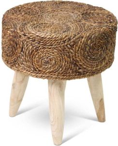 Safaary Oosterse Bijzettafel Naturel Ø 42 x 42cm