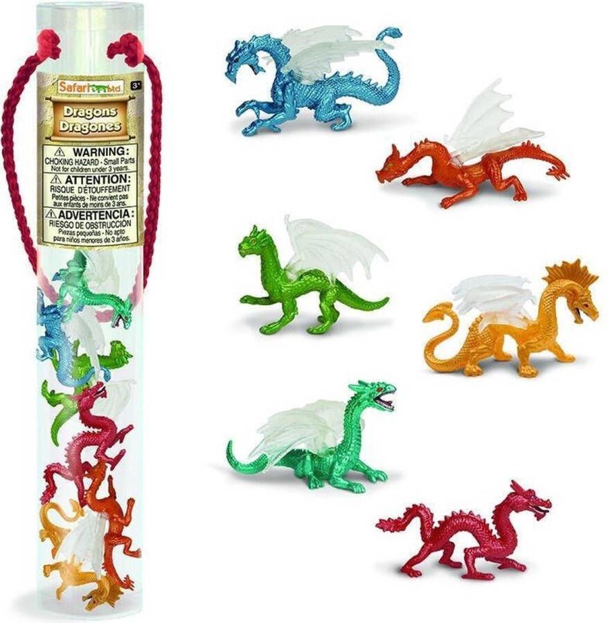 Shoppartners Safari Speelset Dragons Designer Toob Junior 6-delig