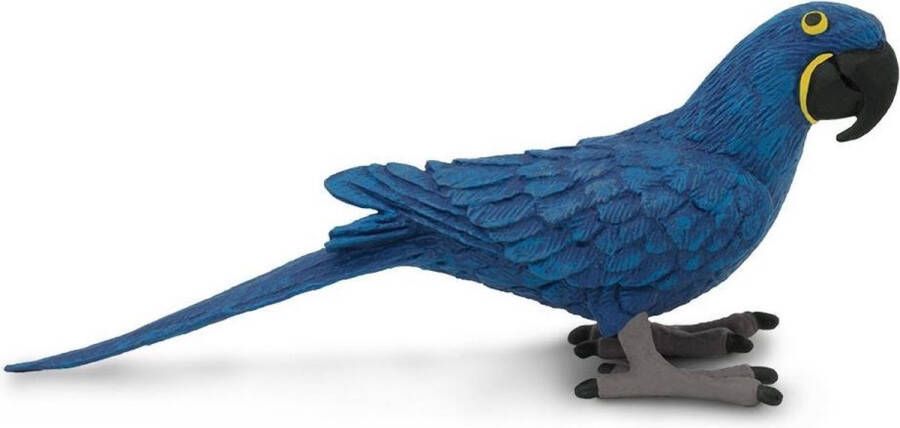 Merkloos Speelgoed Figuur Blauwe Ara Papegaai Van Plastic 11 Cm