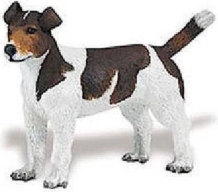 Shoppartners Safari Speelfiguur Jack Russel Terrier 6 5 Cm Bruin wit