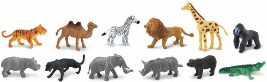 Shoppartners Safari Speelfigurenset Wild Junior 12-delig