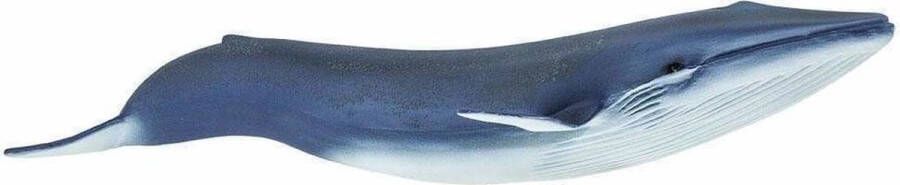 Shoppartners Safari Zeedieren Blauwe Vinvis Junior 26 8 Cm Blauw wit
