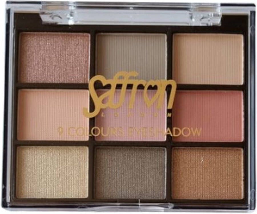 Saffron Oogschaduw Palette 01