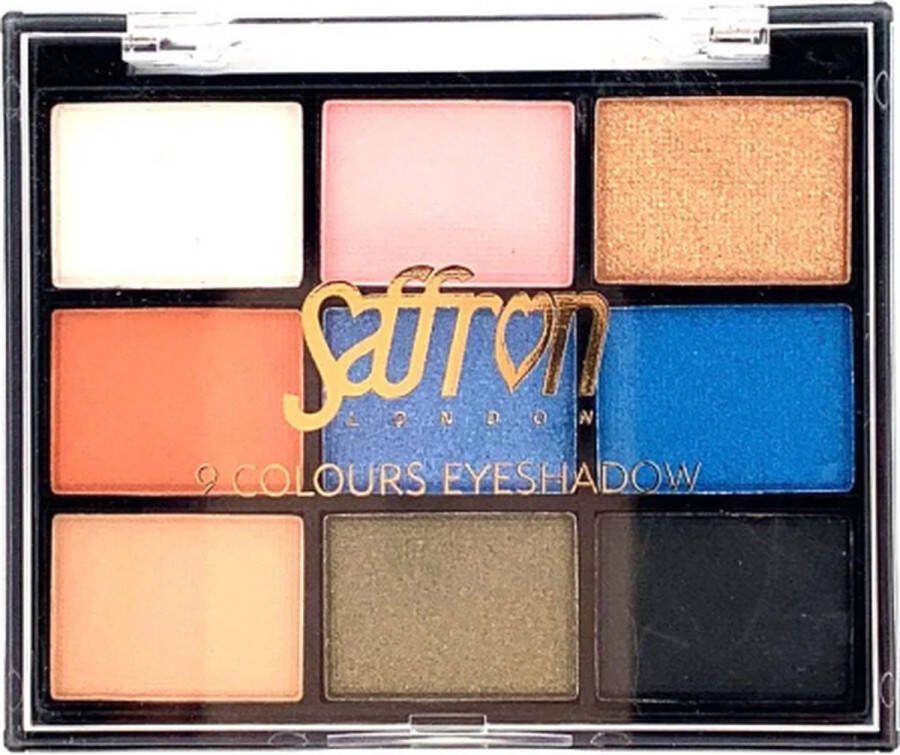 Saffron Oogschaduw Palette 04