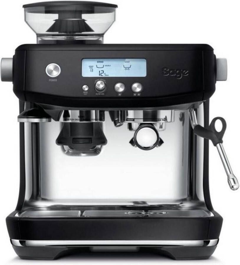 Sage the Barista Pro™ Black Truffle Pistonmachine (mat zwart)