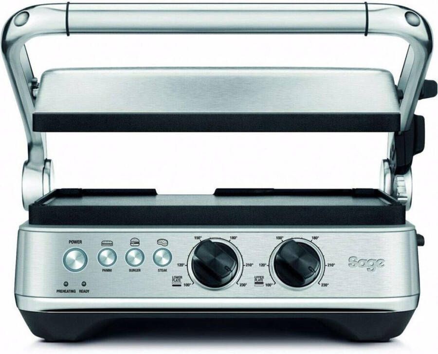 Sage The BBQ Press Grill Contact grill Zwart
