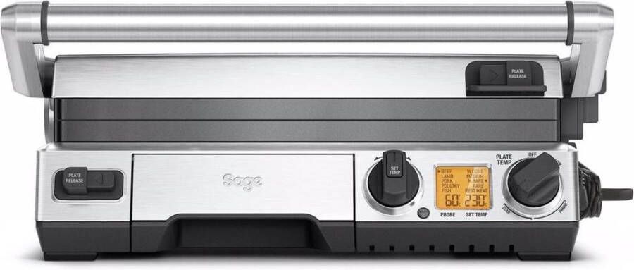 Sage The Smart Grill Pro Contact grill Grijs