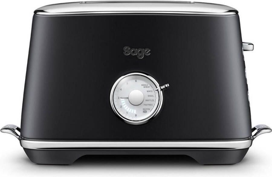 Sage the Toast Select™ Luxe Black Stainless Steel Broodrooster