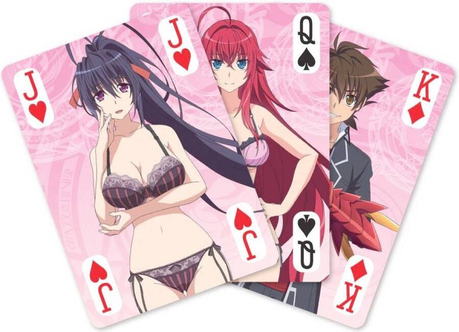 Sakami Merchandise High School DxD Speelkaarten Characters Multicolours