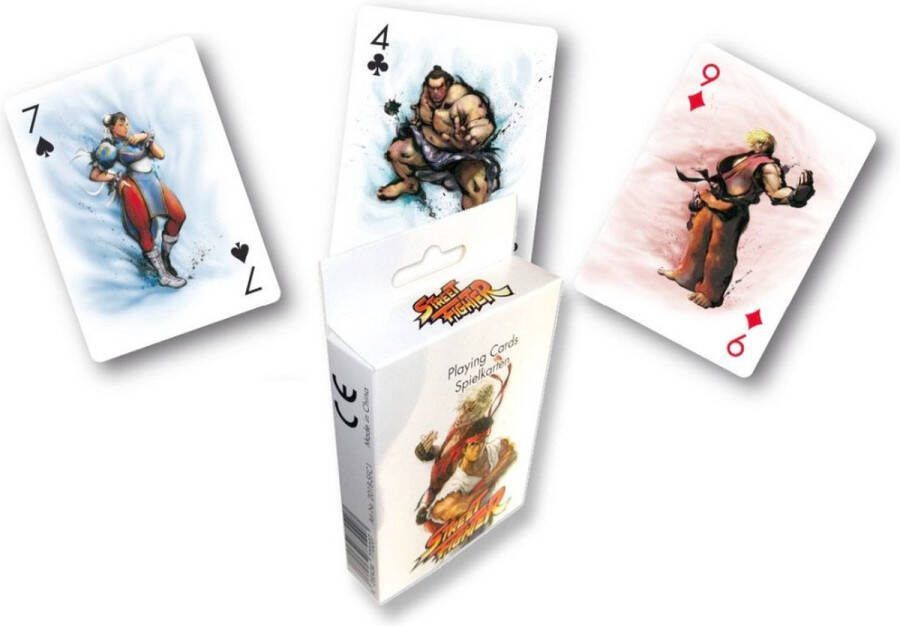 Sakami Merchandise Street Fighter Characters Speelkaarten Multicolours