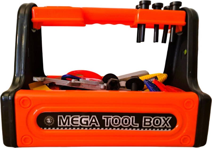 Sako T Gereedschapskist Mega Tool Box 40 delig Speelgoed gereedschapskist