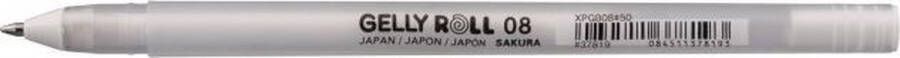 Sakura Gelly Roll gelpen Wit- 08 medium 1stuks