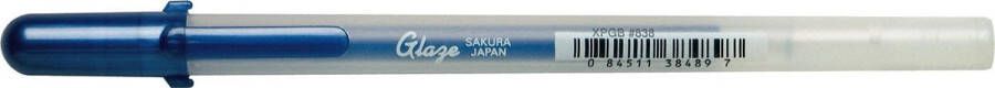 Sakura Gelly Roll Glaze 3D Gelpen Roller 0 4mm Koningsblauw
