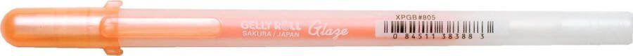 Sakura Gelly Roll Glaze 3D Gelpen Roller 0 4mm Oranje