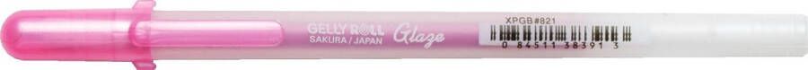 Sakura Gelly Roll Glaze 3D Gelpen Sakura Gelly Roll Glaze 3D Roller 0 4mm Rozenrood