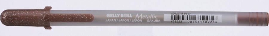 Sakura Gelly Roll Metallic Gelpen Gelly Roll Sakura Metallic 517 Sepia