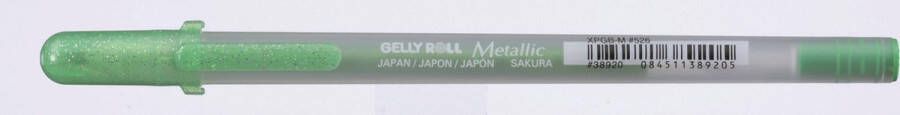 Sakura Gelly Roll Metallic Gelpen Gelly Roll Sakura Metallic 526 Emerald Groen