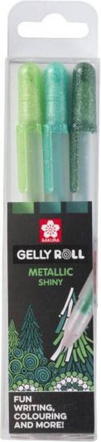 Sakura Gelly Roll Metallic Set 3 Gelpennen Forest