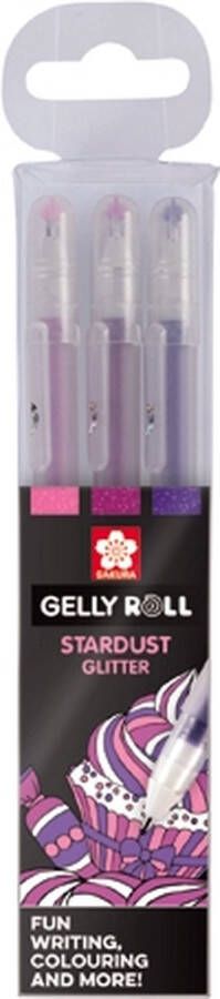 Sakura Gelly Roll Stardust gelpen set 3 Sweets glitter effect