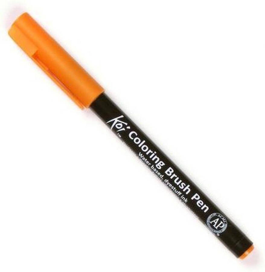 Sakura • Koi color brush diep oranje