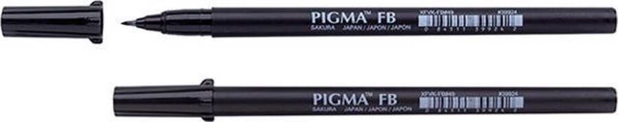 Sakura Pigma Brush Pen fine zwart