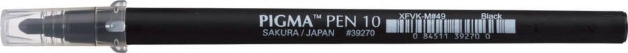 Sakura Pigma Pen 10 zwart (0 7mm)