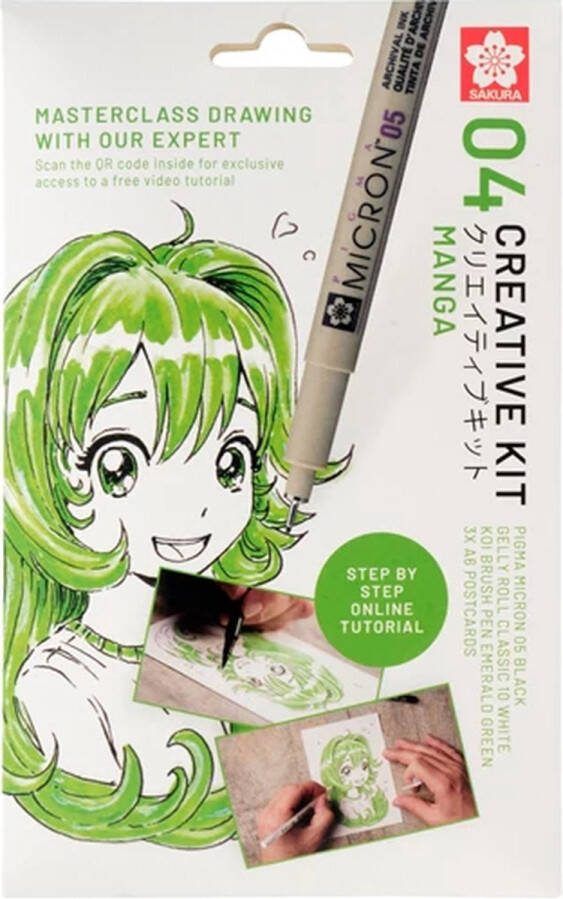 Sakura Tekenset creative kit manga
