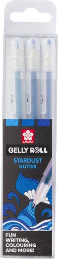 Sakura Unieke collectie van 3 Gelly Rolls Stardust Ocean