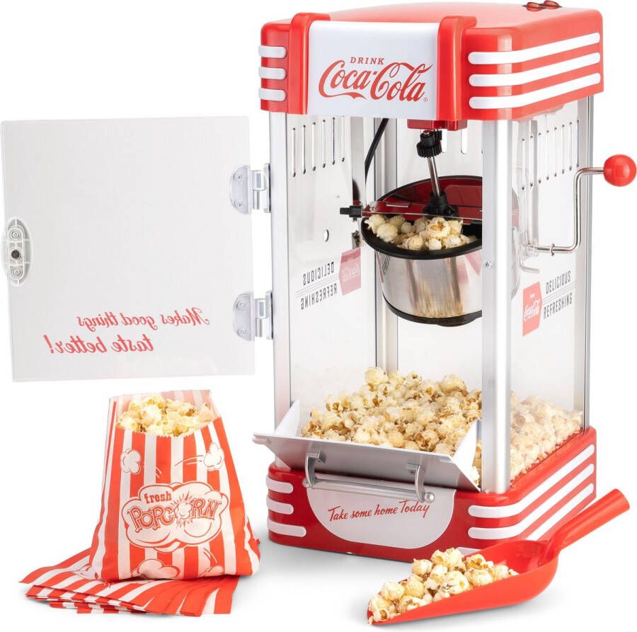 Salco Coca-Cola Retro Cinema Popcorn Machine