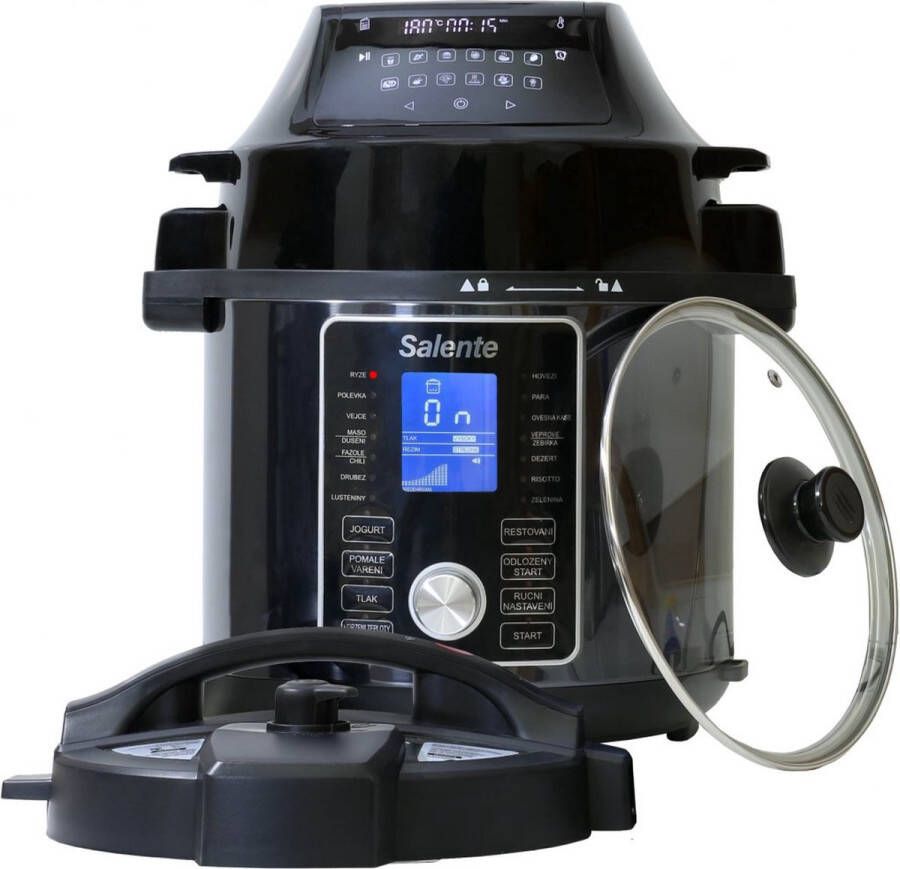 Salente ARIOCZ multi cooker 6 l 1500 W Roestvrijstaal