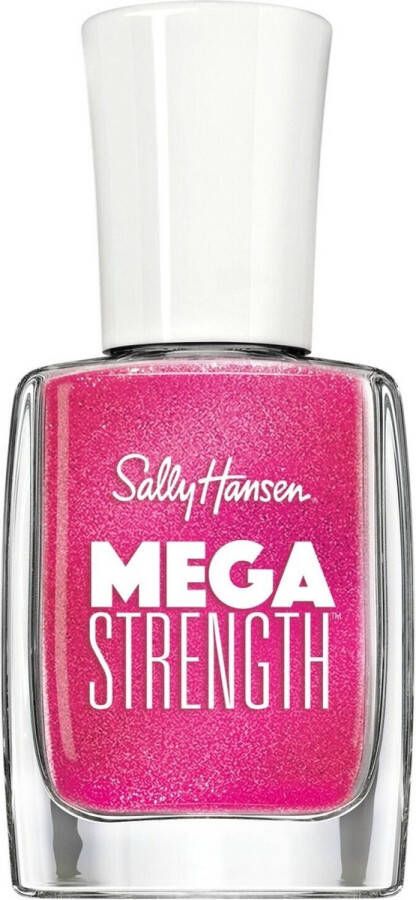 Sally Hansen Mega Strength Ultra Shine Nail 034 Make Herstory Nagellak Roze 11.8 ml