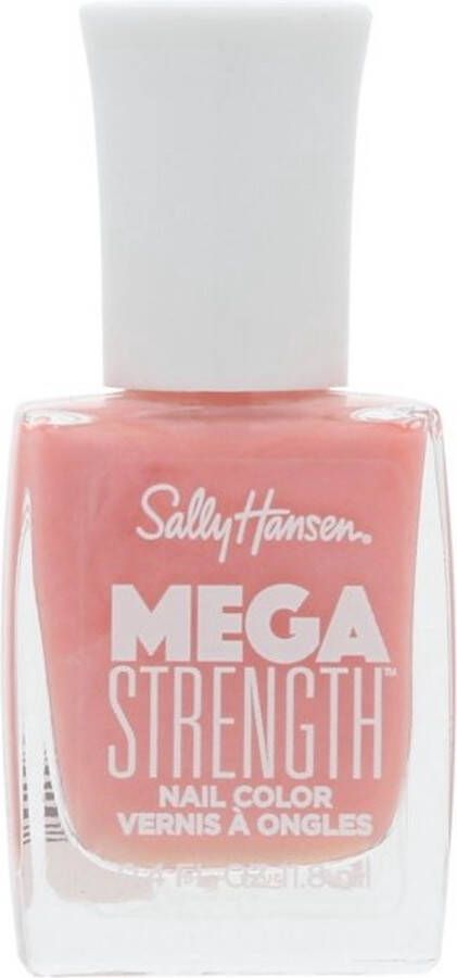 Sally Hansen Mega Strength Ultra Shine Nail 035 Sally Sells Sea Shells Nagellak Roze 11.8 ml