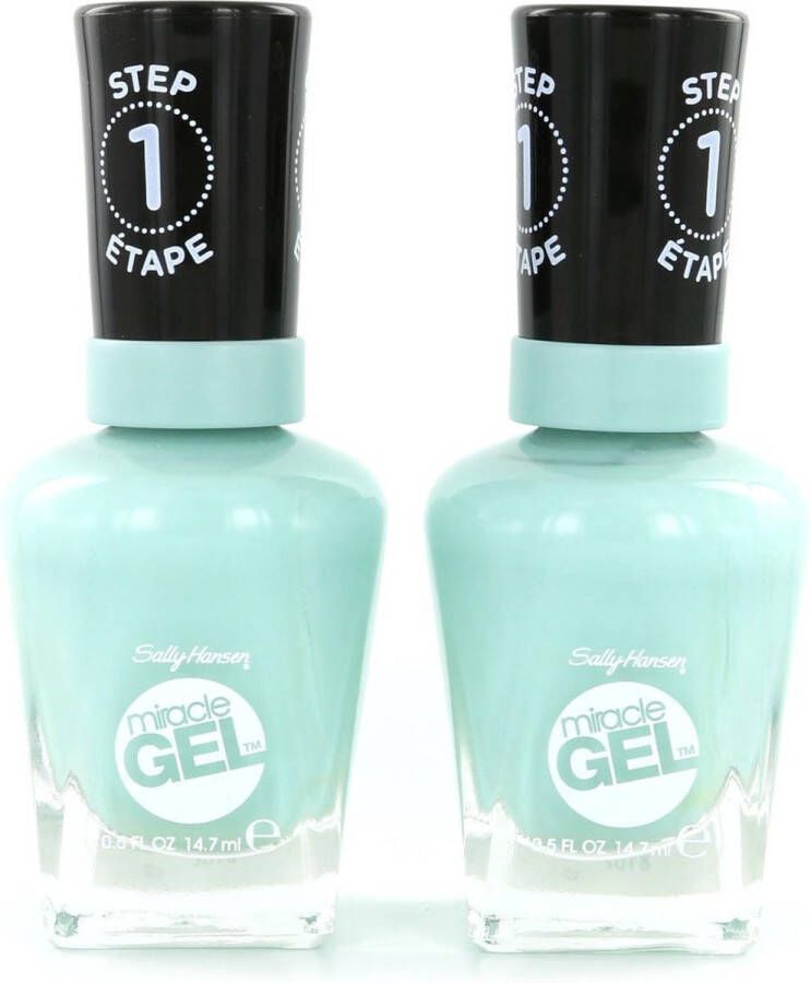 Sally Hansen Miracle Gel Nagellak 240 B Girl (2 Stuks)