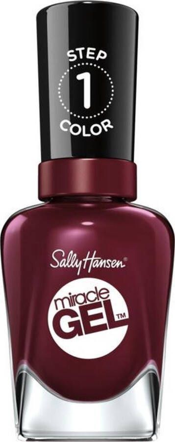 Sally Hansen Miracle Gel Nagellak 480 Wine Stock Rood