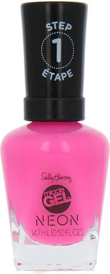 Sally Hansen Miracle Gel Neon Nagellak 050 Fuchsia Fever