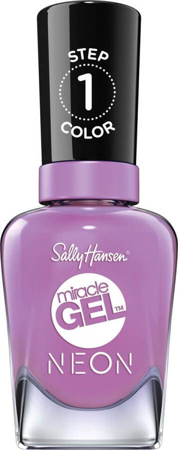 Sally Hansen Miracle Gel Neon Nagellak 054 Violet Voltage