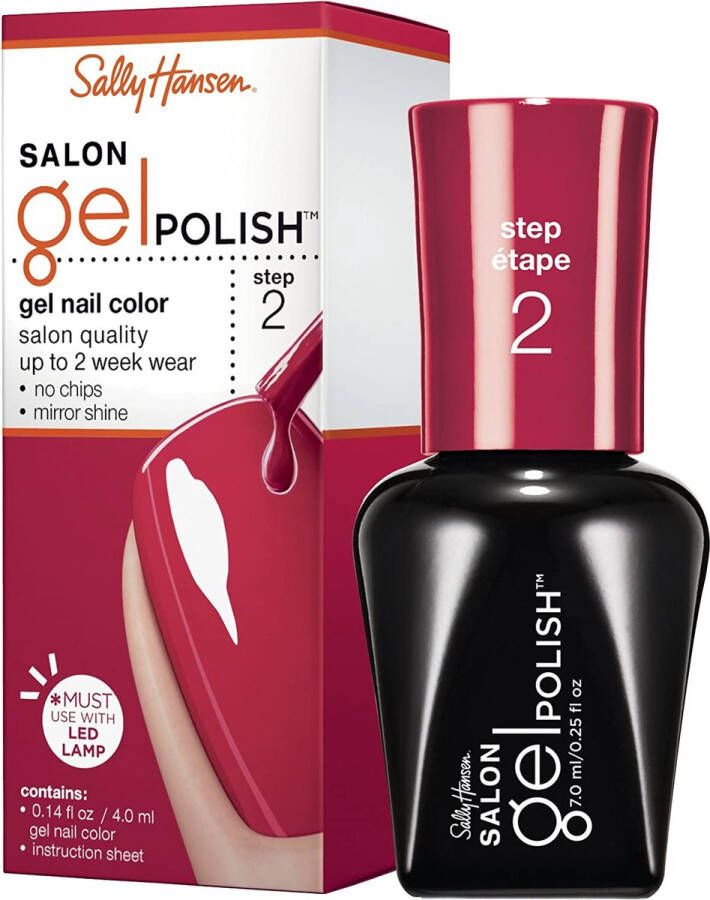 Sally Hansen Salon UV Gel Polish 220 Red My Lips