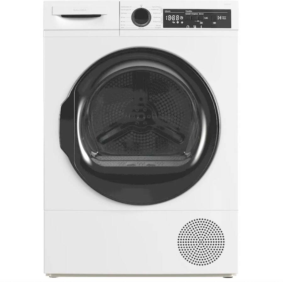 Salora DHP8105 Warmtepompdroger Droger Wasdroger Vrijstaand Voorbelading Warmtepomp Wit