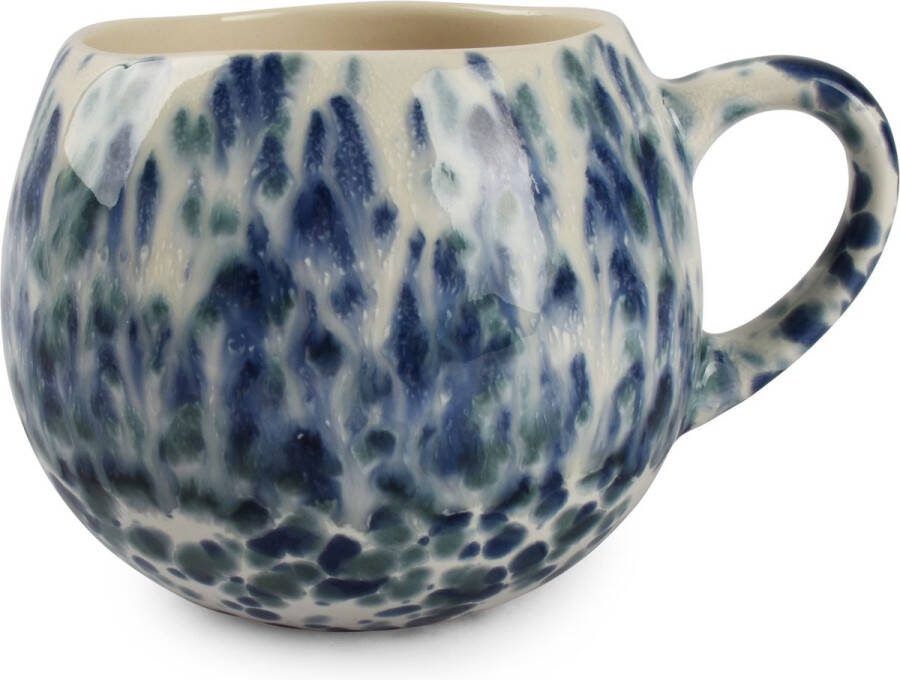 Salt&pepper Beker 46cl dotted blue Muggies