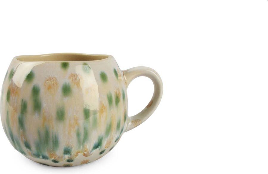 Salt&pepper Beker 46cl dotted green Muggies