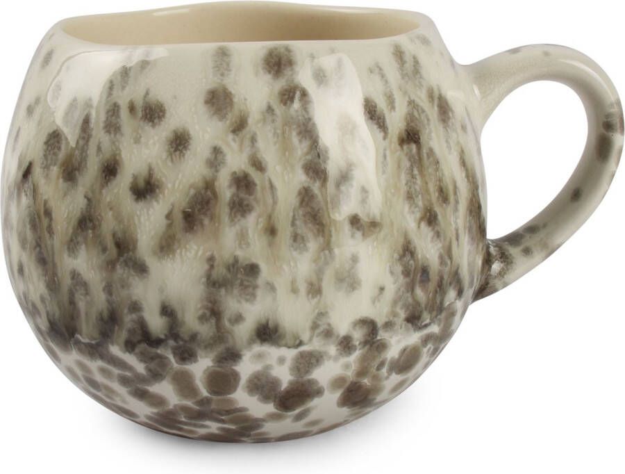 Salt&pepper Beker 46cl dotted grey Muggies