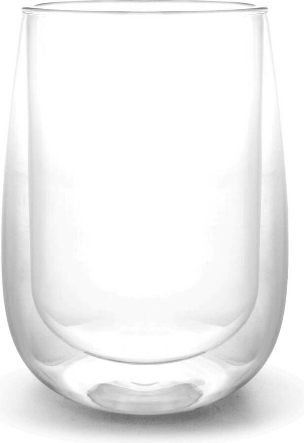 Salt & Pepper theeglas (470ml) dubbelwandig glas Paris (set van 2)
