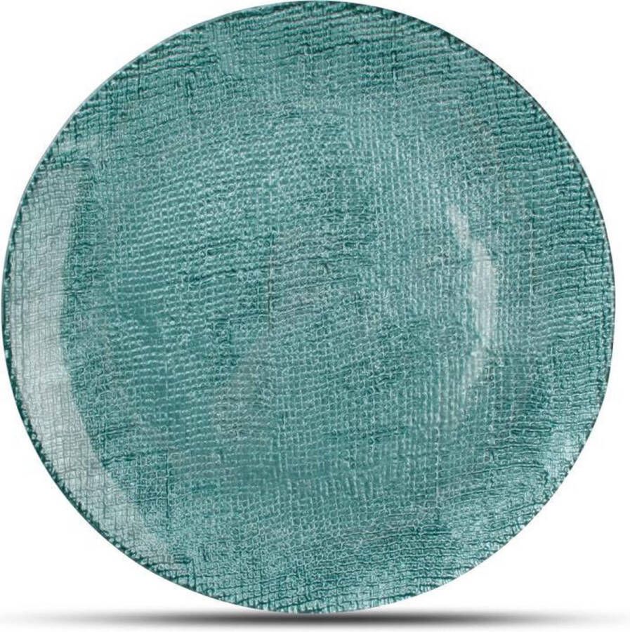 Salt&pepper S&P Dessertbord 21cm Blauw Groen Fabric