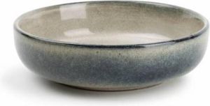 Salt&pepper S&P MERIDIAN diep bord Ø 17 5cm grijsgroen (set 4)
